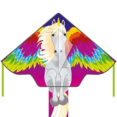 Immagine di Ecoline Monofilo Aquilone statico Semplice volantino Pegasus Larghezza estensione (dettaglio) 1200 mm Intensità del vento 2 5 bft