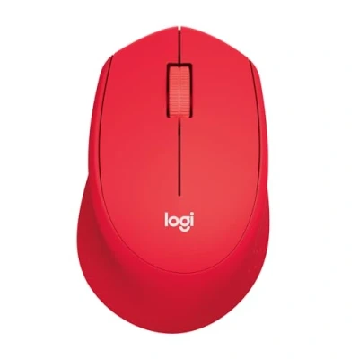 Immagine di Logitech M330 Silent Plus Mouse Senza fili (radio) Ottico Rosso 3 Tasti 1000 dpi