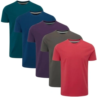 Immagine di Charles Wilson Confezione da 5 T Shirt Girocollo Semplice (XXL, Core Essentials Type 23)