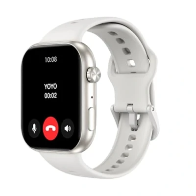 Immagine di HONOR CHOICE Watch 2i, AMOLED da 1,85 pollici, Bluetooth Calling Smart Watch, Spo2, 1ATM, IP68, Compatibile con Android e iOS, Bianco