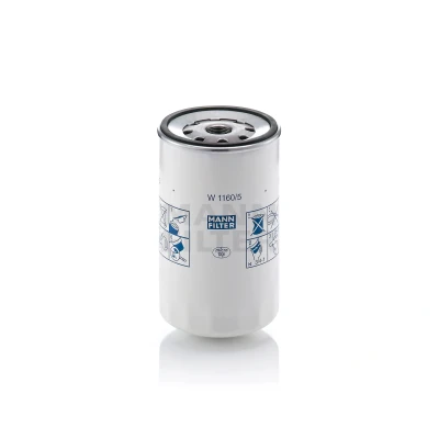 Immagine di MANN FILTER W 1160/5 Filtro olio M24x1.5 con una valvola blocco arretramento ad avvitamento