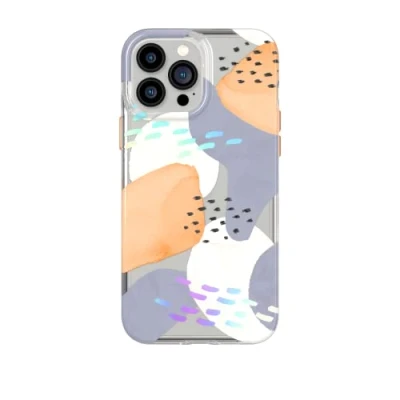 Immagine di tech21 T21 9358 Evo Art Abstract Autumn per iPhone 13 Pro Max Custodia protettiva con opere d&#039;arte esclusive e protezione multi goccia da 3,7 m, stampa astratta autunnale