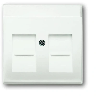 Immagine di Inserto jack modulare Placca di copertura Busch Jaeger Bianco traffico, 2CKA001710A3887