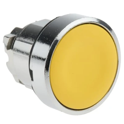 Immagine di Schneider Electric ZB4BA5 Harmony Pulsante 1 tasto Giallo Sblocco a pressione pz.
