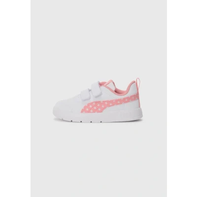 Immagine di PUMA COURTFLEX V3 Dotty V Inf, Sneaker Bimba 0 24, White PINKSCAPE Silver Mist, 21 EU
