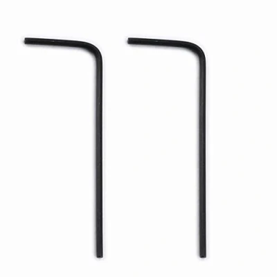 Immagine di Musiclily Basic 1/20&quot; Chiave a Brugola in Acciaio per Viti Altezza Sella Chitarra Elettrica American Standard Strat Tele, Nero (Set di 2)