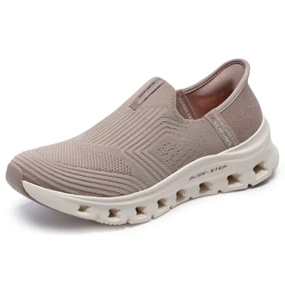 Immagine di Skechers Glide Step PRO Everyday Citizen, Scarpe da Ginnastica Donna, Marrone Chiaro, 40 EU
