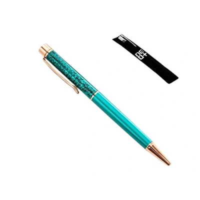 Immagine di NEO Penna a sfera 2 in 1 di qualità con cristalli ed estremità posteriore gommata per touchscreen. ricariche incluse (PAVONA)