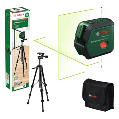 Immagine di Bosch Home and Garden AdvancedLevel 2G Set Laser a croce Raggio di azione (max.): 15 m