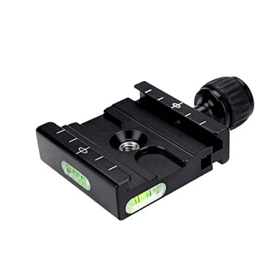 Immagine di Harwerrel Adapter Piatto Quadrato Pinza con Torica per Piastra a sgancio rapido Arca Swiss Treppiedi Testa sfera