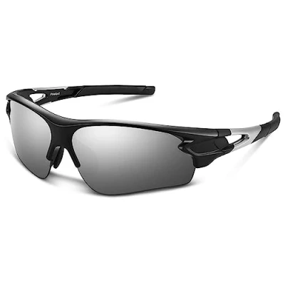 Immagine di BEACOOL Polarizzati Occhiali Da Ciclismo 100% UV400 Telaio Infrangibile TR90,Uomo Donna per Ciclismo, Guida, Golf, Sci, Pesca e Corsa