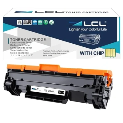 Immagine di LCL Cartucce di Toner Compatibile 44A 244A 248A CF244A Sostituzione per HP LaserJet Pro M15a M15w M16a M16w MFP M28a M28w M29a M29w M17a M17w M30a M30w (1 Pack Nero)