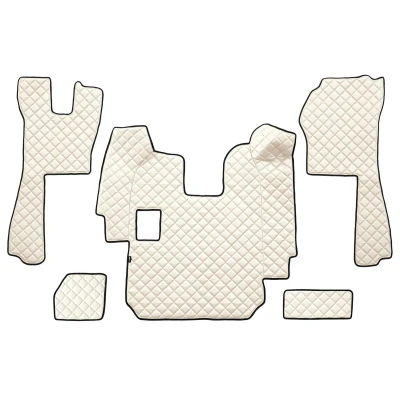 Immagine di F CORE FL11 CHAMP Set tappetino Finta pelle anteriore 5 bianco avorio