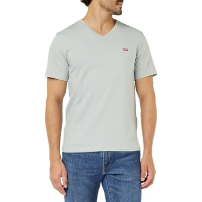 Immagine di Levi&#039;s Original Vneck Tshirt basic, Uomo, Taglia: XS, Belgian block