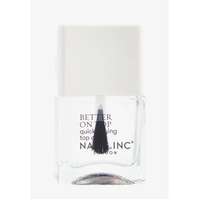 Immagine di Nails Inc Better On Top Quick DRYING Coat Smalto Asciuga rapidamente in 45 secondi Vegano e senza sperimentazione su animali lucido idratante Manicure perfetta