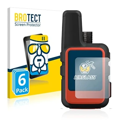 Immagine di brotect Pellicola Protettiva Vetro per Garmin inReach Mini 2 Protezione Schermo (6 Pezzi) [Durezza Estrema 9H, Chiaro]