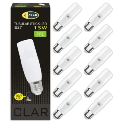 Immagine di CLAR Lampadine LED E27 Luce Fredda, Lampadina E27, Lampade LED, 15W (Pack 10)
