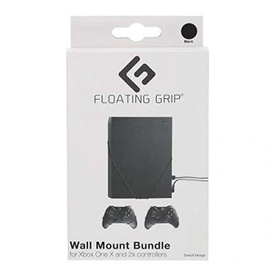 Immagine di Microsoft Xbox One X Wall Mount by Floating Grip Bundle (149 161B BU)