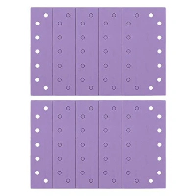 Immagine di Trend 1/2 Foglio abrasivo (115 x 230 mm) in ossido di alluminio, 180 grana, AB/HLF/180A, Confezione da 10