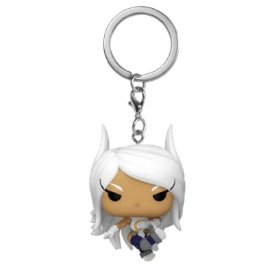Immagine di Funko POP! Keychain: My Hero Academia (MHA) 2 Rumi Usagiyama Mirko Mini Figura in Vinile da Collezione Novità Portachiavi Riempitivi per Calze Idea Regalo Merchandising Ufficiale