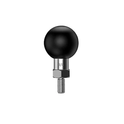 Immagine di iHYTOON 1 Pollice Palla Adattatore Bullone Filettato con Montaggio A Sfera Da 1&quot; 3/8 16 Compatibile RAM Mounts B Misurare Doppio Presa Braccio (M3/8)*1