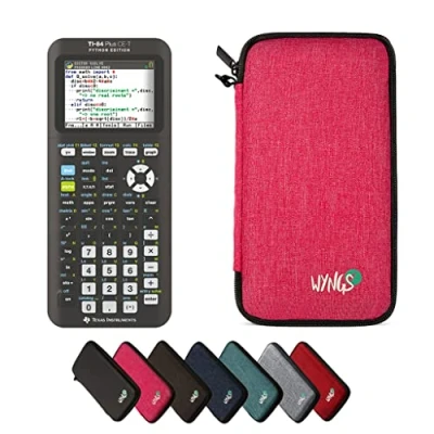 Immagine di CALCUSO Pacchetto Base rosa con Calcolatrice Grafica TI 84 Plus CE T Python Edition