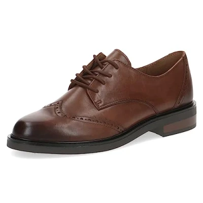 Immagine di Caprice Stringate, Donna, Taglia: 38.5, Cognac nappa Pelle