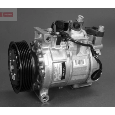 Immagine di DENSO DCP02012 Compressore Aria Condizionata 6SEU12C PAG 46 R 134a AUDI: A4 B6 Avant, Sedan, B6/B7 Cabrio