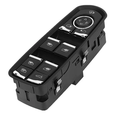 Immagine di GEEANDLY Pulsantiera Alzavetri 7PP959858MDML Interruttore di Comando Alzacristallo per auto 7PP959858RDML Compatibile Porsche Panamera Macan Cayenne