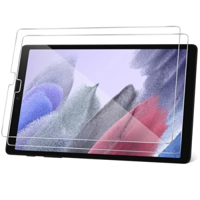 Immagine di [2 PACK] LEEBOSS Vetro Temperato Compatibile con Samsung Galaxy Tab A7 Lite 8.7&quot; (2021) SM T220/ T225 Pellicola Protettiva Durezza 9H Proteggi Schermo HD Antigraffio