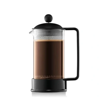 Immagine di Bodum 1543 01SA 10 Caffettiera a stantuffo, in plastica, 3 tazze, 0,35 litri