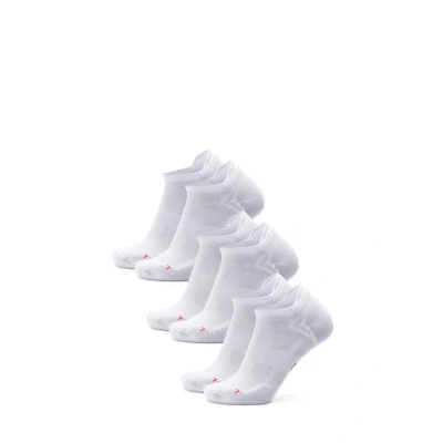 Immagine di DANISH ENDURANCE 3 o 5 Paia Calzini da Running Uomo Donna Corti, Calze Corsa Anti Vesciche, Tecnici e Sport, x Bianco, EU 39 42
