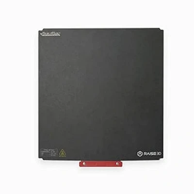 Immagine di Piattaforma da costruzione RAISE3D per Pro3, Pro3 Plus 348 x 369 mm Build Plate With Handle And Buildtak [S]3.01.1.024.034A01