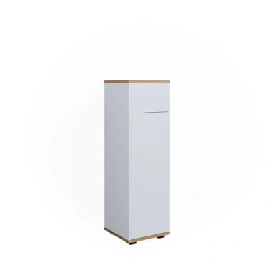 Immagine di Vicco mobiletto Bagno Didi, Bianco/Artisan, 30 x 97 cm con cassetto