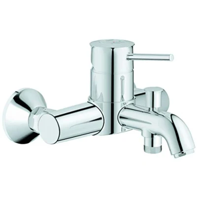 Immagine di Grohe 23787000 Start Classic Miscelatore Monocomando per Vasca Doccia, Argento