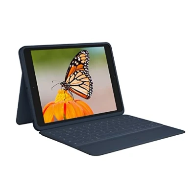 Immagine di Logitech Rugged Combo 3 per iPad di generazione 7/8, blu