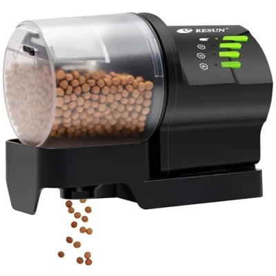 Immagine di Ycozy Mangiatoia Automatica Acquario Distributore Automatico di Cibo Alimentatore Pesce per &amp; Serbatoio Pesci e Tartarughe Resun AF2020