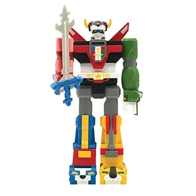 Immagine di Super7 Voltron Defender of The Universe (Shogun), Action figure di da 9,5 cm, con accessori, vintage, collezione