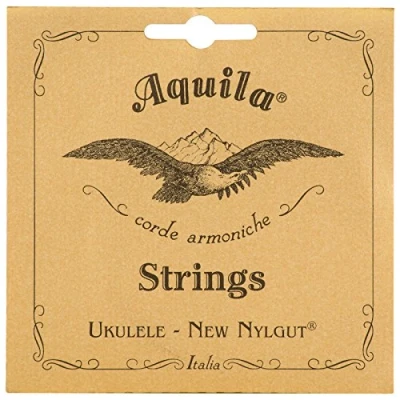 Immagine di Aquila New Nylgut aq 8 Concert ukulele Strings Low g Set di 4 corde