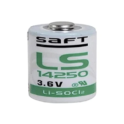 Immagine di Saft LS14250 Batteria 1/2 Li SOCl2 (3,6 V, AA, confezione da 10 pezzi)