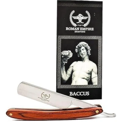 Immagine di Rasoio a Mano Libera Mars New di Roman Empire Shaving per Uomo Professionale da Barbiere Barba, Baffi e Contorni