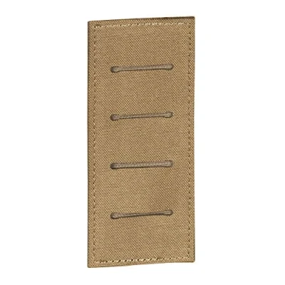 Immagine di Inserto adattatore Helikon Tex Molle, sistema di inserimento versatile, Unisex Adulto, Marrone coyote, 2 PALS rows / 1 columns