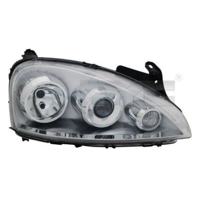 Immagine di TYC 20 0423 05 2 Fari Dx H7/H7 per veicolo circolazione con motore elettrico OPEL: Corsa C Hatchback, Combo Van / Station Wagon, Tour