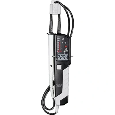 Immagine di VOLTCRAFT VC 55 LCD Tester di tensione a due poli CAT III 1000 V, IV 600 V Acustico, LCD, LED