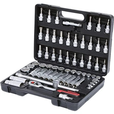Immagine di KS TOOLS 911.0661 Set bussole 61 Acciaio al cromo vanadio 3/8 Quadrato