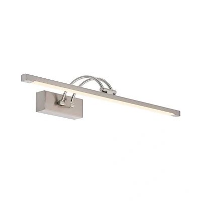 Immagine di Lucande applique &#039;Felena&#039; colore Grigio, in Alluminio ad es. Soggiorno &amp; Sala da pranzo (1 luce, lampadina inclusa) lampada per quadri,