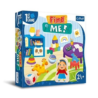 Immagine di Trefl Find me, Primo gioco da tavolo per i più piccoli, trovare oggetti, cooperativo bambini, elementi di grandi dimensioni