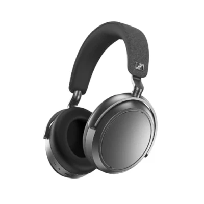 Immagine di Sennheiser Cuffie MOMENTUM 4 Wireless, Bluetooth per Telefonate Cristalline con Cancellazione Adattiva del Rumore, 60 H di Autonomia, Suono Personalizzabile e Design Pieghevole Leggero, Grafite