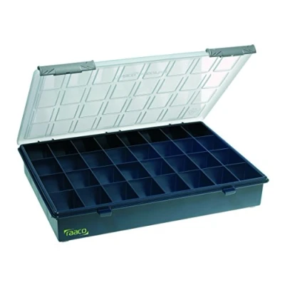 Immagine di raaco Assorter 4 32 Universale Scatola minuteria (L x L A) 338 260 57 mm Scomparti: suddivisione fissa Contenuto 1 pz.