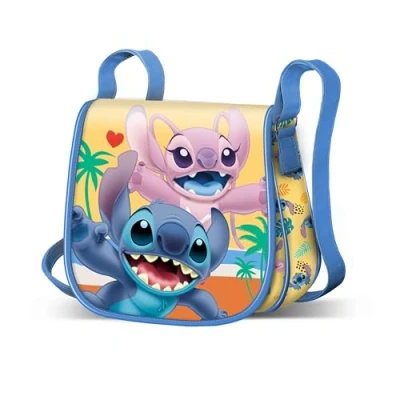 Immagine di Disney, Borsa a Tracolla Muffin Mini Unisex Kids, Blu Lilo e Stitch, One size
